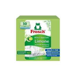FROSCH Detersivi per lavastoviglie Limone (30 Tabs)