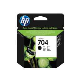 HP 704 (Schwarz, 1 Stück)