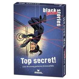 MOSES VERLAG Black stories Junior Top Secret! (DE)