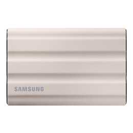 SAMSUNG T7 Shield (USB de type C, 2000 GB, Beige, Noir)