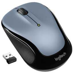 LOGITECH M325s Maus (Kabellos, Universal, Grau, Schwarz)