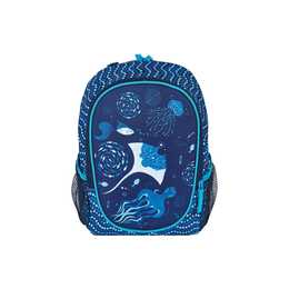 HERLITZ Kindergartenrucksack Rookie Deep Ocean (6.5 l, Blau)
