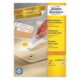 AVERY ZWECKFORM L4732REV-100 (16.9 x 35.6 mm)