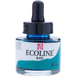 TALENS Couleur à l'eau Ecoline (30 ml, Sarcelle)