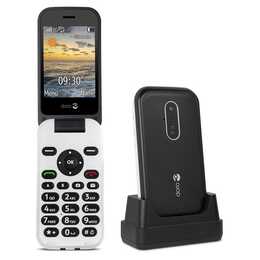 DORO 6620 (2.8", 3 MP, Weiss, Schwarz)