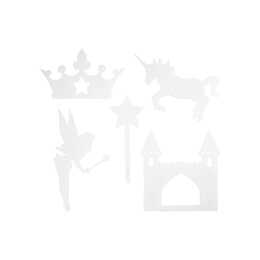 CREATIV COMPANY Bastelpapier-Set (Weiss, 16 Stück)