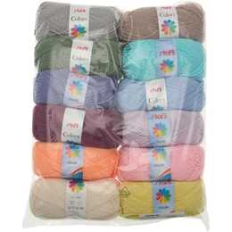 STAFIL Lana (12 x 50 g, Multicolore)