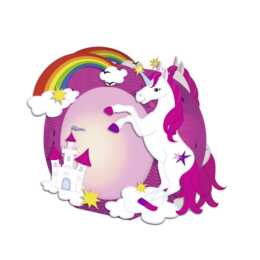 URSUS Unicorn Laterne (Kleben)