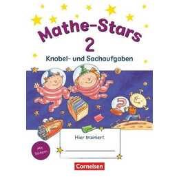 Mathe-Stars, Knobel- und Sachaufgaben, 2. Schuljahr, Übungsheft, Mit Lösungen
