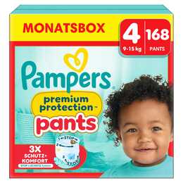 PAMPERS Premium Protection Pants Maxi T. 4 (168 pezzo)