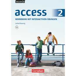 Access, Allgemeine Ausgabe 2014, Band 2: 6. Schuljahr, Workbook mit interaktiven Übungen online - Lehrerfassung, Mit Audio-CD