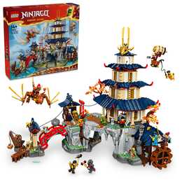 LEGO Ninjago Turnier-Tempelstadt (71814, seltenes Set)