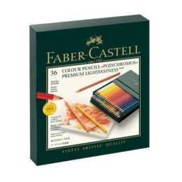 FABER-CASTELL Farbstift Polychromos (36 Stück)