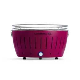 LOTUSGRILL XL Holzkohlegrill (40.5 cm, Plum Violet)