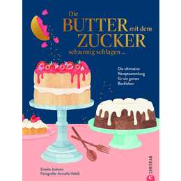Die Butter mit dem Zucker schaumig schlagen