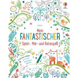Mein fantastischer Spiel-, Mal- und Ratespass