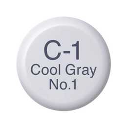 COPIC Encre C-1 - Cool Grey (Gris, 12 ml)
