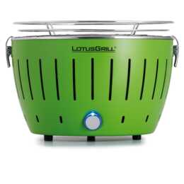 LOTUSGRILL Small Holzkohlegrill (25.8 cm, Lime)