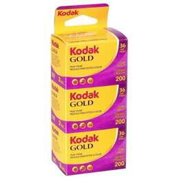 KODAK Gold 200 Analogfilm (3 x 36 Shots, 35 mm)