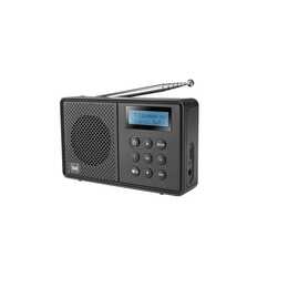 DUAL MCR100 DAB+/UKW Digitalradio (Schwarz)