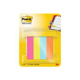 POST-IT Haftnotizen Page Marker (4 x 50 Blatt, Mehrfarbig)