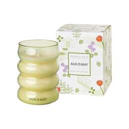 AVA & MAY Candela profumata Botanical Blush (8 cm, Verde)