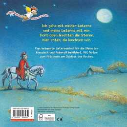 Ich gehe mit meiner Laterne. Das bekannte Lied zu St Martin als Pappbilderbuch ab 2 Jahren