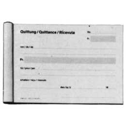 SIMPLEX Quittung (A6)