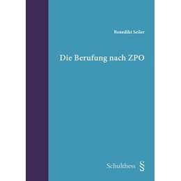 Die Berufung nach ZPO
