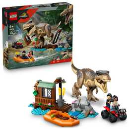 LEGO Jurassic World Le T. rex et l’évasion sur la rivière (76975)