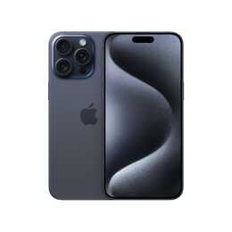 VERKAUFEN.CH iPhone 15 Pro Max (Standard, 256 GB, Titane bleu, 6.7", 48 MP, 5G)