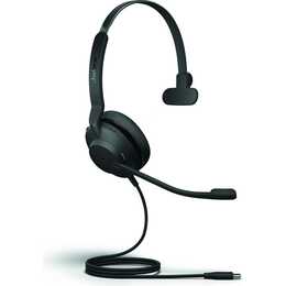 JABRA Office Headset Evolve2 30 (On-Ear, Kabel, Schwarz)