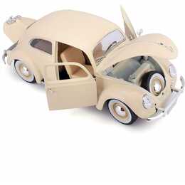 Burago 1/18 Volkswagen Coccinelle 1955 Dorée - Modèle Réduit Occasion Collection