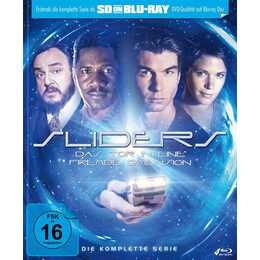 Sliders - Das Tor in eine fremde Dimension - Die Komplette Serie (Blu-ray, Mediabook, DE, EN)