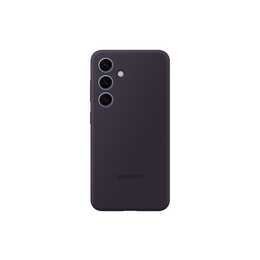 SAMSUNG Backcover Silicone (Galaxy S24+, Dunkelviolett)