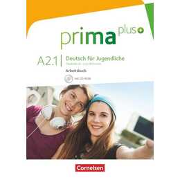 Prima plus, Deutsch für Jugendliche, Allgemeine Ausgabe, A2: Band 1, Arbeitsbuch mit CD-ROM, Mit interaktiven Übungen online