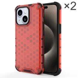 EG Backcover (iPhone 15 Plus, Rot)