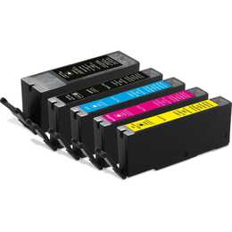 GENERICTONER PGI-570 (Jaune, Noir, Magenta, Cyan, Multipack)