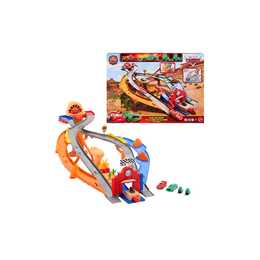 MATTEL Disney Cars Radiator Springs Race & Rescue Spielfahrzeug Fahrbahn