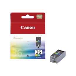 CANON CLI-36 (Gelb, Schwarz, Magenta, Cyan, 1 Stück)