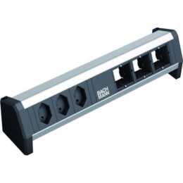Rallonge Appareil GST18-3 Bachmann 4m – Prise/Femelle Noire | Wieland Compatible