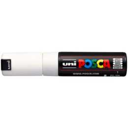 UNI-BALL Marcatore acquerello Posca (Bianco, 1 pezzo)