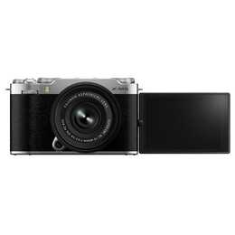 FUJIFILM X-M5 + 15-45mm Swiss Garentie Kit (26.1 MP, APS-C, Argent)