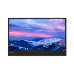 LENOVO L15 Mobile Monitor (15.6", 1920 x 1080, Grau, Schwarz)