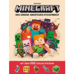 Minecraft - Das grosse Abenteuer-Stickerbuch