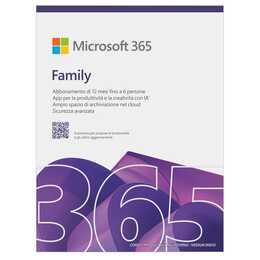 MICROSOFT 365 Family (Jahreslizenz, 12 Monate, Italienisch)