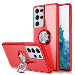 EG Backcover (Galaxy S21 Ultra, Rouge)