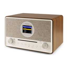 AUDIZIO Lucca  Radio digitale (Marrone, Bianco)