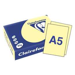 CLAIREFONTAINE Trophee Farbiges Papier (500 Blatt, A5, 80 g/m2)