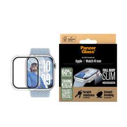 PANZERGLASS Full Body Protection Slim Schutzhülle (Apple Watch Series 10, Transparent)